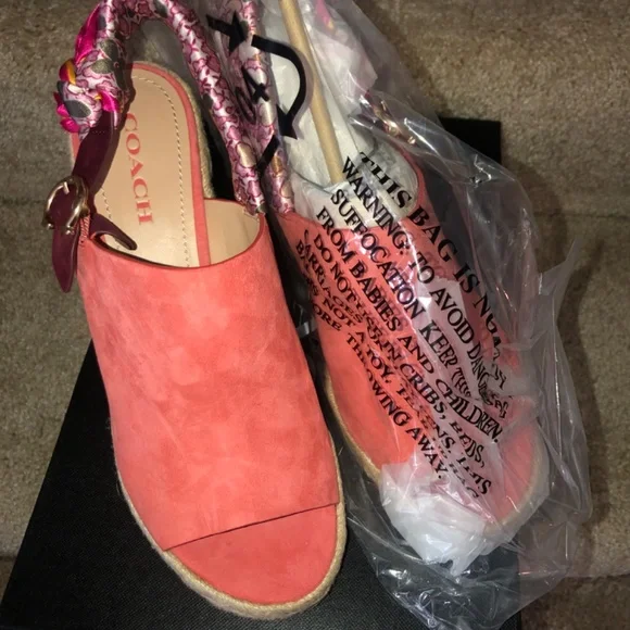 COACH Poppy Wedge Sandal - Picture 4 of 4